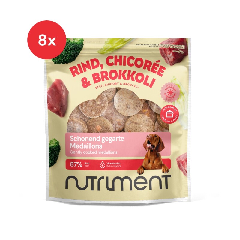 Nutriment Medaillons Rind, Chicorée & Brokkoli 8x800 g
