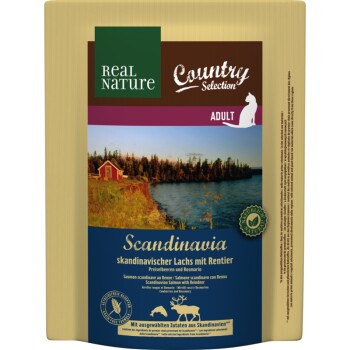 Country Scandinavia mit skandinavischem Lachs & Rentier, mit Preiselbeeren und Rosmarin 300 g