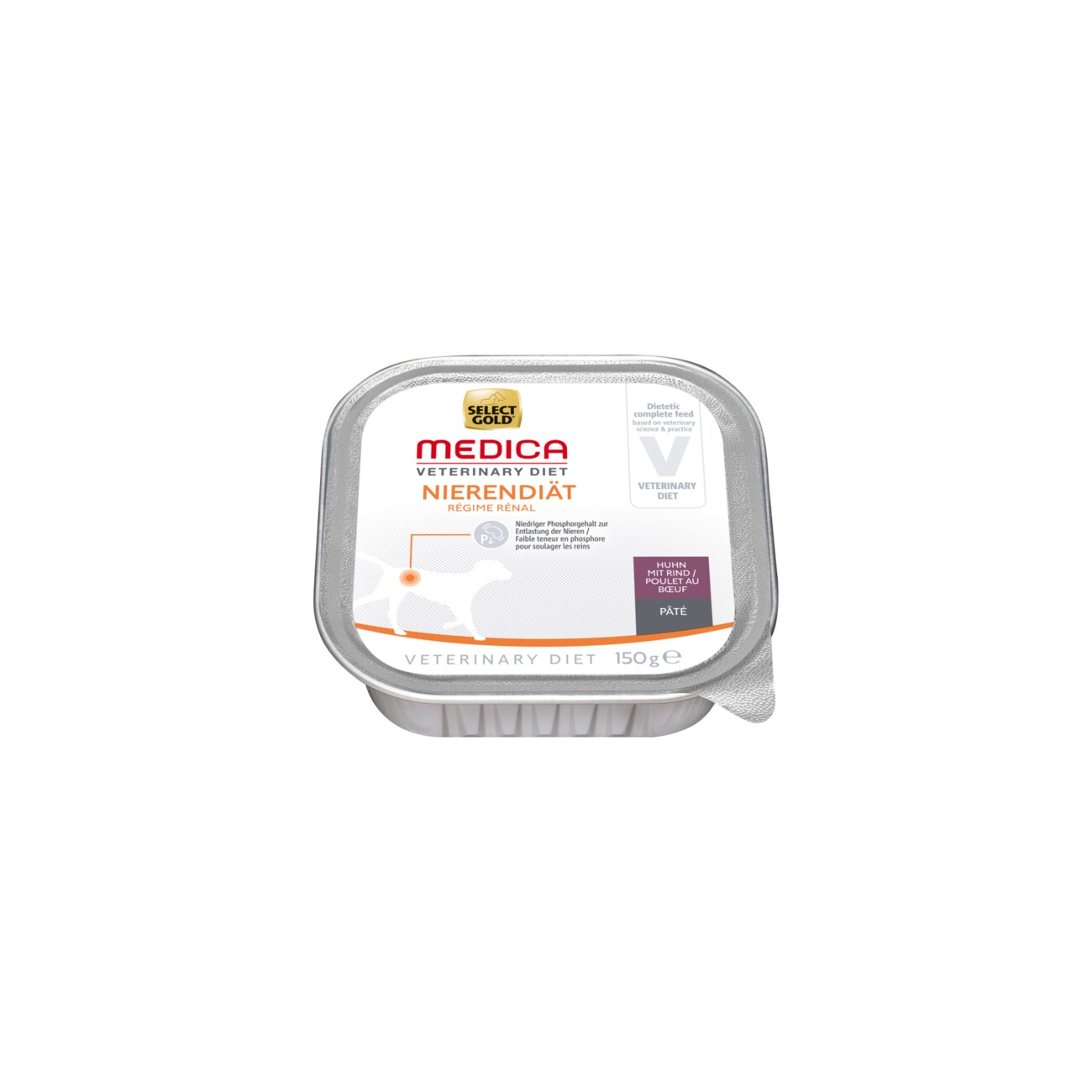 SELECT GOLD Medica Kidney Diet Wet Dog Food 10x150 g | MAXI ZOO