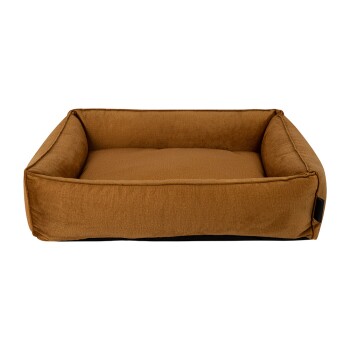 District 70 Hundebett SHIMMER ocker M