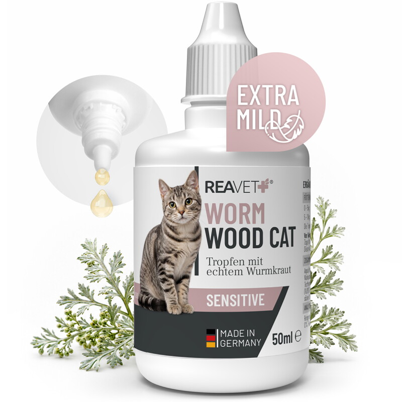 REAVET Wormwood Tropfen Katzen 50ml