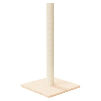 Kratzsäule Kratzbaum Katzenkratzbaum Kratzstange Kratzstamm Katzenstamm creme