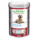 Behälter mit PetBalance Support Joint Pellets für Hunde, mit einem Golden Retriever auf dem Etikett, 675g, mit Text in mehreren Sprachen.