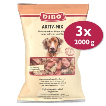 Frostfutter Aktiv-Mix 3x2 kg