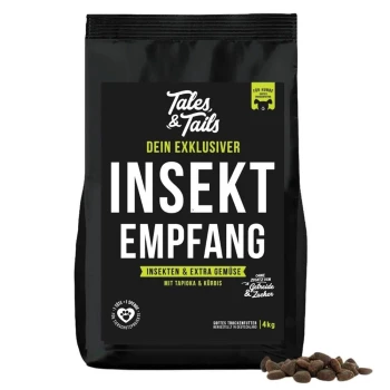 Softes Trockenfutter Dein exklusiver InSektempfang 4 kg