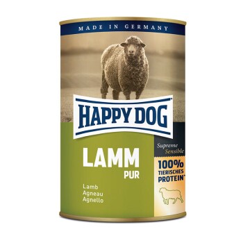 Happy Dog Pur Single Protein 12x400g Lamm pur