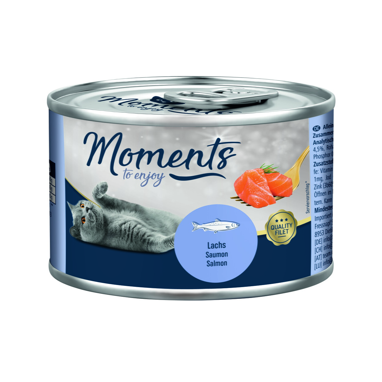 MOMENTS Adult Lachs 12x140 g