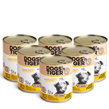 Dogs’n Tiger Mahlzeit 6×800 g