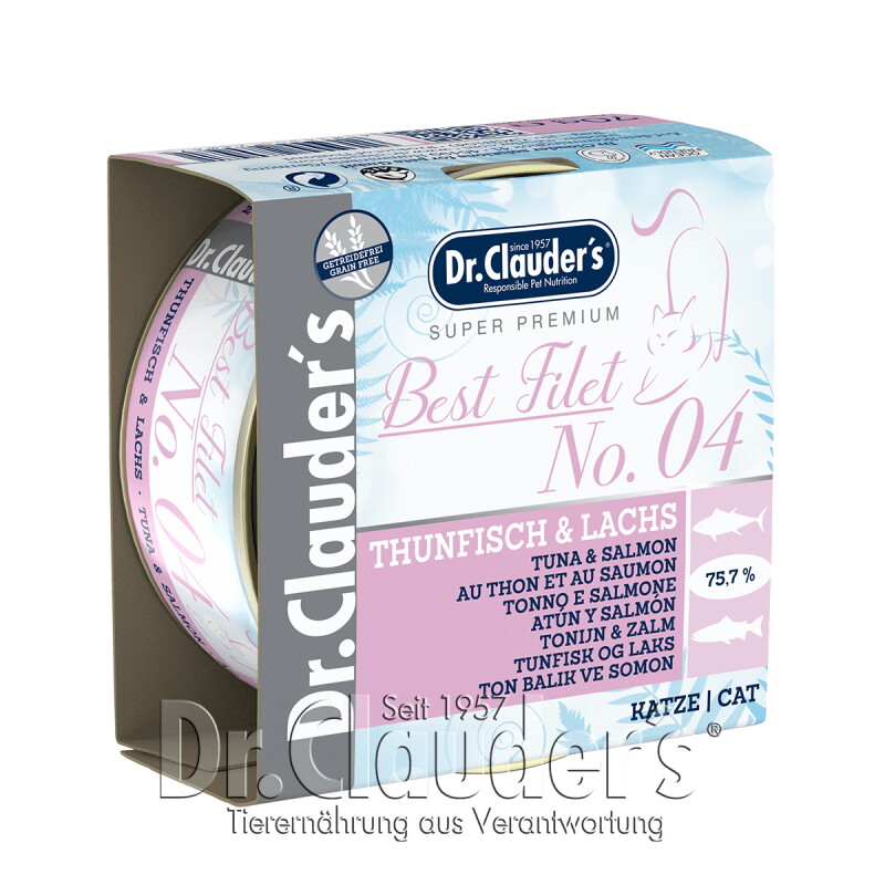 Dr. Clauder's Best Filet No. 04 Thunfisch & Lachs