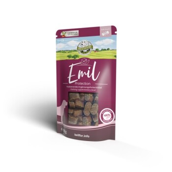 Emil Protection – Köstliche Hundesnacks mit Lachs für starke Abwehrkräfte 100 g