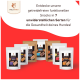 WILD FANG Haustiersnacks, die in verschiedenen Verpackungen auf einem roten Hintergrund präsentiert werden, bewerben getreidefreie funktionale Snacks für die Gesundheit von Hunden.