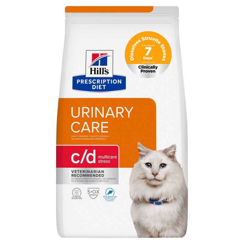 Hill's Prescription Diet c/d Urinary Stress Urinary Care Zeevis 8 kg