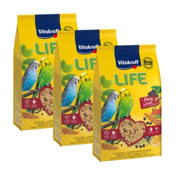 Life Power of Nature Sittiche 3x800 g