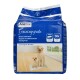 Packung AniOne Training Pads mit zwei Labrador-Welpen auf einem Trainingspad, mit den Maßen 60x60 cm und 50 Pads enthalten.