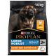 Purina Pro Plan Large Robust Adult Hundefutter, 14 kg Sack, mit einem großen Hundebild und den Etiketten "Everyday Nutrition" und "No. 1 Chicken."