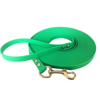 25-35 kg Schleppleine Biothane neon grün 5 m