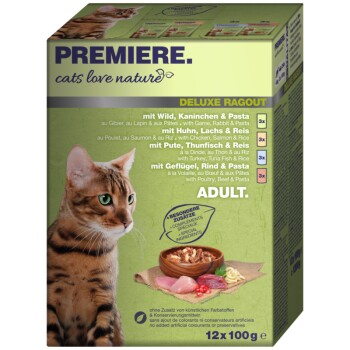 cats love nature Deluxe Ragout Mix 12x100g