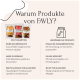 Drei Favly-Haustierleckerlipackungen, die natürliche Zutaten, deutsche Qualität und hypoallergene Optionen mit Vorteilsmerkmalen präsentieren.