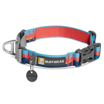 Web Reaction™ Halsband blau/ türkis/ rosa XL