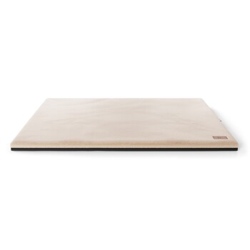 Orthopädische kuschelige Hundematte Berrith aus weichem Kaninchen Fellimitat beige XL