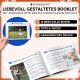 Schwarzer Metall-Tierkäfig mit Kunststoffboden auf grünem Gras im Freien.