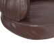 Hundebett Ergonomisch Kunstleder braun S