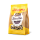 Josera Smoothie getreidefreie Leckerlis für glänzendes Fell, sichtbare pelletförmige Snacks im Inneren.