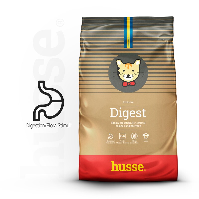 Husse Digest Lamm & Reis 2 Kg