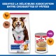 Sac et boîte de nourriture pour chien Hill's Science Plan Mature Adult 7+ saveur poulet, promouvant une nutrition équilibrée.