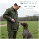 Blau-roter Romner Hundetrainingsdummy mit grünem Griff und Seilschlaufe.