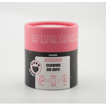 ALPHAZOO Schwing Die Hufe 65g I Leckerli für Hunde
