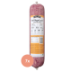 Hühnchen Pure Hundefutterrolle, 1000g, mit 50 % Fleisch und 0 % Getreide oder Gemüse, mit einem Etikett, das die Zutaten und Fütterungshinweise beschreibt.