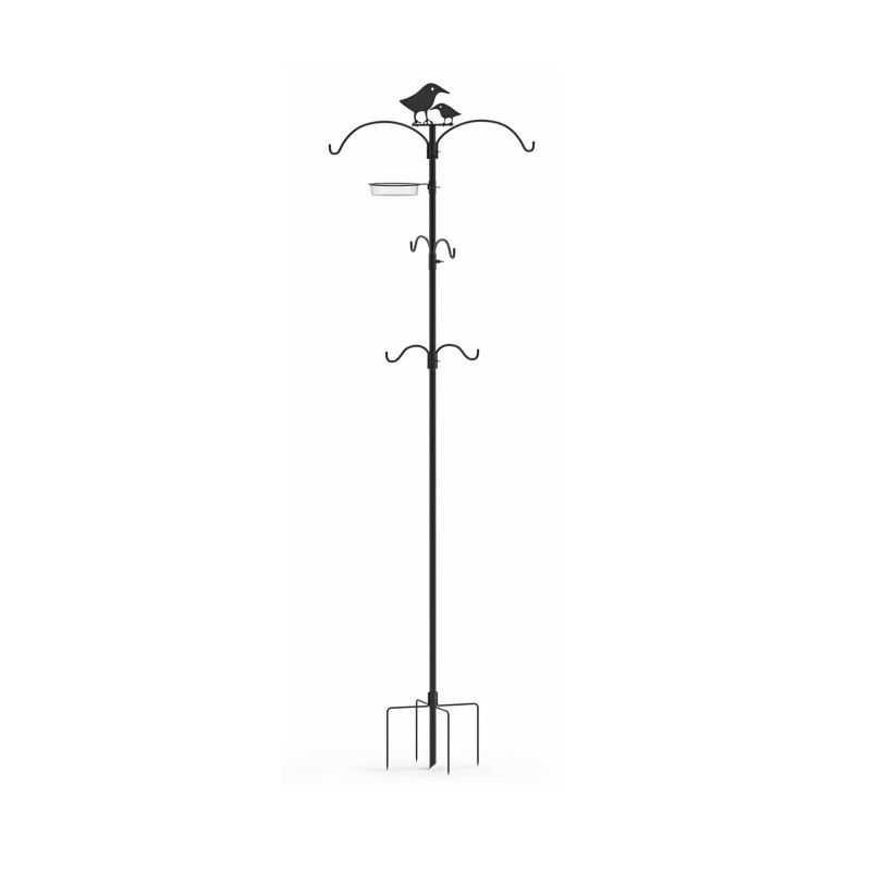 Erdtmann's Futterstation, Metall, höhenverstellbar bis 2,1m, Breite 70cm