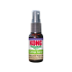 KONG Naturals Catnip Spray braune Sprühflasche mit klarem Verschluss und grünem Etikett mit der Aufschrift 'Catnip Spray'.