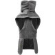 Hunde-Bademantel Riga grau 30 cm