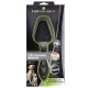 Verpackung der FURminator Dual Grooming Brush mit einem Hund und einer Katze, die '2 Bürsten in 1' für das Grooming und das Finishing von Fellen hervorhebt.
