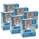 Zes dozen Bozita Fresh Menu kattenvoer met Atlantische makreel, met een tabby kat en tekst over 89% dierlijke ingrediënten.