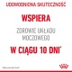 Tekst na białym tle promujący produkt dla zwierząt: "UDOWODNIONA SKUTECZNOŚĆ WSPIERA ZDROWIE UKŁADU MOCZOWEGO W CIĄGU 10 DNI*" z logo Royal Canin.