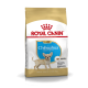 Torba z karmą Royal Canin dla szczeniąt Chihuahua z ilustracją szczeniaka Chihuahua, oznaczona "PUPPY" dla szczeniąt do 8 miesiąca życia.
