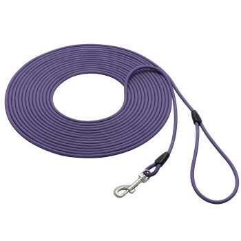 bis 25kg Biothane Schleppleine violett 5 m