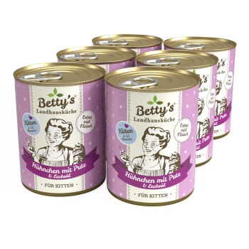 Betty’s Landhausküche Kitten Huhn & Pute 400g