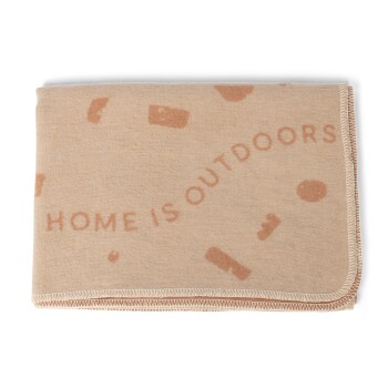 Zubehör Kuscheldecke beige