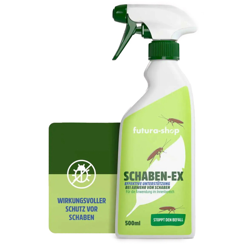 Futura-Shop Kakerlaken Spray | Schaben Spray - Wirkungsvoller Schutz 500ml