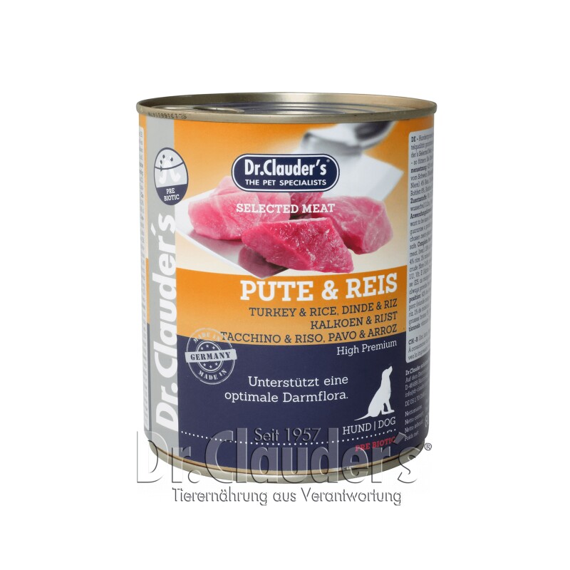 Dr. Clauder's Selected Meat Pute & Reis