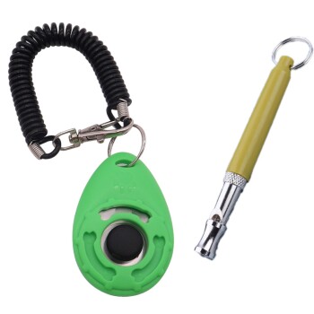 Clicker + Pfeife grün