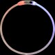 Anneau lumineux LED Dégradé de couleurs L-XXL