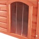 porte en plastique pour toit plat de niche pour chien L