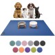 ® - Napfunterlage - Öko-Tex und Made in Germany blau 80 cm, 1,4 m