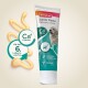 Pâte Beaphar Junior pour chiots, avec un tube portant l'image d'un chien, prétend soutenir la croissance avec du calcium et de la biotine, adaptée à partir de 6 semaines.