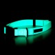 Glow Collar aqua 19 cm, 2 cm